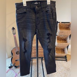 Hollister Skinny Factory Ripped Jeans 29x30
